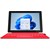 Geo Computers GeoPad 110 Strawberry 10.1 inch Tablet, Intel Celeron N4020, 4GB RAM, 128GB eMMC, WUXGA 1920 x 1200 Touchscreen, Intel UHD Graphics 600, Wi-Fi 5, BT, Windows 11 Home in S Mode, includes Red Detachable Keyboard