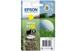 Epson Golf Ball 34XL T3474 (Yield 950 pages) DURABrite Ultra Yellow 10.8ml Ink Cartridge