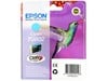 Epson Hummingbird T0802 (Yield: 900 Pages) Cyan Ink Cartridge