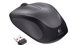 Logitech M235 Wireless Mouse (Black/Grey)