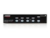 StarTech.com 4-Port High Resolution KVM Switch USB/DVI Dual Link with Audio (Black)
