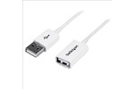StarTech.com 3m White USB 2.0 Extension Cable A to A - M/F