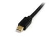 StarTech.com Adaptor 1m Mini DisplayPort to DisplayPort Adaptor Cable - M/M (Black)