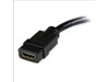 StarTech HDMI to DVI-D (8 inch) Video Cable Adaptor -