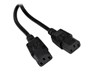 StarTech.com (2m) Computer Power Cable - BS-1363 to 2x C13