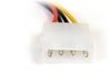 StarTech.com 4-pin Molex to Right Angle SATA Power Cable Adaptor (0.15m)