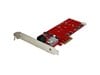 StarTech.com 2x M.2 NGFF SSD RAID Controller Card plus 2x SATA III Ports - PCIe