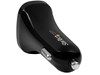 StarTech.com Dual-Port USB Car Charger - 24W/4.8A - Black