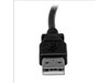 StarTech.com 1m USB 2.0 A to Left Angle B Cable - M/M