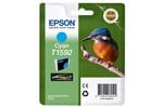 Epson Kingfisher T1592 UltraChrome Hi-Gloss2 Cyan Ink Cartridge