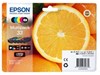 Epson Oranges 33 (24.4 ml) Claria Premium Multipack Ink Cartridges (Photo Black/Cyan/Magenta/Yellow/Black)