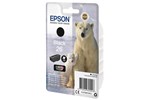 Epson Polar Bear 26 (Yield 200 pages) Black Claria Premium Ink Cartridge (Non Tagged) for Expression Premium XP-600/XP-605/XP-700/XP-800 All-in-One Inkjet Printers
