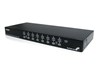 StarTech.com 16-Port (1U) Rack Mount USB KVM Switch Kit with OSD and Cables