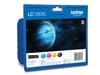 Brother LC1280XLVALBP (Yield: 2,400 Pages) Black/Cyan/Magenta/Yellow Ink Cartridge