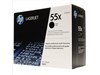 HP 55X Black Laser Toner Cartridge CE255X