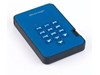 iStorage diskAshur2  4TB Mobile External Solid State Drive in Blue - USB3.0