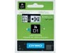Newell D1 (6mm) Permanent Plastic Tape (Black on White) for Dymo Pocket Label Printers