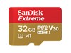 SanDisk Extreme (32GB) MicroSDHC UHS-I U3 Card with Adaptor