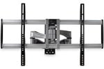 StarTech.com Flat-Screen TV Wall Mount - Full-Motion (Silver/Black) for 32 to 75 inch TVs