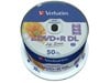 Verbatim 8.5GB DVD+R DL Discs, 8x, Printable, 50 Pack Spindle