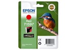 Epson Kingfisher T1597 UltraChrome Hi-Gloss2 Red Ink Cartridge