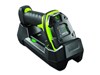 Zebra DS3678-SR Cordless Rugged Barcode Scanner (Green) with Cradle, USB Shield Cable and 12V Power Supply