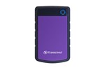 Transcend StoreJet 25H3 4TB Mobile External Hard Drive in Purple - USB3.1