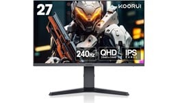 KOORUI 27E3QK 27" QHD Gaming Monitor - IPS, 240Hz, 1ms, HDMI, DP