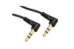 Cables Direct 0.3m 3.5mm Stereo Cable in Black