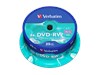 Verbatim 4.7GB DVD-RW Discs, 4x, 25 Pack Spindle