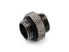 XSPC G1/4" 5mm Male to Male Fitting (Black Chrome)