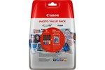 Canon Value Pack 4X6 (Photo Paper) CLI-551 C/M/Y/BK (Pack of 4 Ink Cartridge)