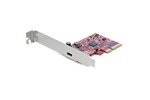 StarTech.com 1-Port USB 3.2 Gen 2x2 PCIe Card - USB-C SuperSpeed 20Gbps PCI Express 3.0 x4 Host Controller Card - USB Type-C PCIe Add-On Adapter Card - Expansion Card - Windows & Linux