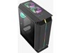 Aero Cool Gladiator Duo Mid Tower Gaming Case - Black 