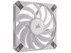 CORSAIR AF120 RGB SLIM 120mm RGB Fan (White) - Dual Pack