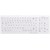 ACTIVE KEY AK-C7000 Disinfectable Hygiene Keyboard with Numeric Pad in White, UK