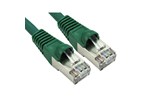 Cables Direct 15m CAT6A Patch Cable (Green)