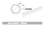 Bitspower None Chamfer Crystal Link Tube OD 12mm, 1m Length