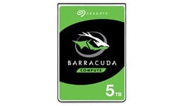 Seagate BarraCuda 5TB SATA III 2.5"" Hard Drive - 5400RPM, 128MB Cache