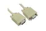 Cables Direct 15m SVGA Extension Cable in Beige