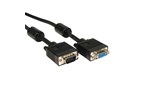 Cables Direct 3m DDC SVGA Extension Cable in Black