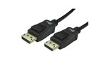 Cables Direct 3m DisplayPort V1.4 Certified HBR3 8K Video Cable
