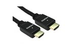 Cables Direct 1m HDMI v2.1 Certified Video Cable, Black Connector
