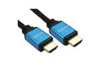 Cables Direct 3m HDMI v2.1 Certified Video Cable, Blue Connector