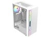 CiT Galaxy Mid Tower Gaming Case - White 