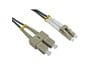 Cables Direct 1m OM1 Fibre Optic Cable, LC - SC (Multi-Mode)