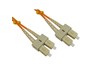 Cables Direct 5m OM2 Fibre Optic Cable, SC - SC (Multi-Mode)