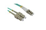 Cables Direct 2m OM3 Fibre Optic Cable, LC-SC (Multi-Mode)