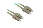 Cables Direct 2m OM3 Fibre Optic Cable, SC-SC (Multi-Mode)