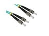 Cables Direct 1m OM3 Fibre Optic Cable, ST-ST (Multi-Mode)